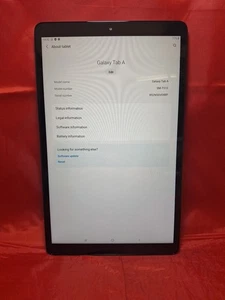 Samsung Galaxy Tab A SM-T510 2019 Tablet 10.1 32GB Black - Picture 1 of 9