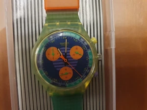 Swatch Chrono  Neo Wave SCJ100 1991 Ottime cond. Perf.Funzionante. - Foto 1 di 14