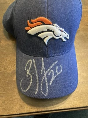 Brian Dawkins Autographed Broncos Hat PSA/DNA Certified - Image 1 of 3