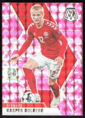 2021 6344D Panini Mosaic UEFA EURO 2020 Kasper Dolberg Denmark #39 - Image 1 of 2