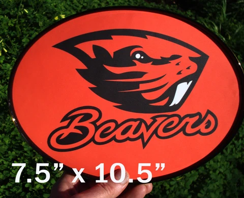 OREGON BEAVERS logo poster Cover
