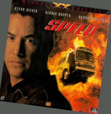 Speed Widescreen Edition (Laserdisc, 1994) Keanu Reeves Sandra Bullock - Image 1 of 2