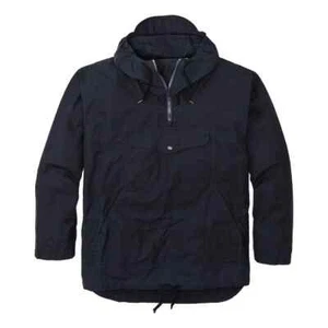 Filson Ranger Anorak -XS & S- 20248770 Dark Navy Blue Waxed Pullover Quarter Zip - Picture 1 of 10