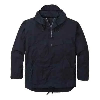 Filson Ranger Anorak -XS & S- 20248770 Dark Navy Blue Waxed Pullover Quarter Zip - Image 1 of 4