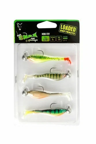 Fox Rage Loaded Mini Fry 7cm 5g Mixed Colours NSL1163 Gummifisch Gummifische - Bild 1 von 1