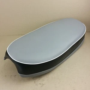 Triumph Dual Seat 350 500 T90 T100 Grey 1963 NOS, 82-4239 F4239 - Picture 1 of 3