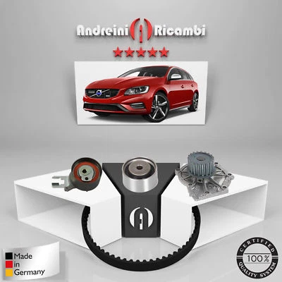 KIT DISTRIBUZIONE + POMPA ACQUA VOLVO V60 2.0 D3/D4 120KW 163CV 2010 -> - Immagine 1 di 2