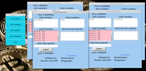 South Carolina Pick 3 & 4 Lottery Numbers software CD for Windows 7 & 8 & 10 - Picture 1 of 4
