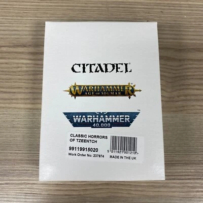 CLASSIC HORRORS OF TZEENTCH CHAOS DAEMONS WARHAMMER AGE OF SIGMAR 40,000 METAL - Image 1 of 4