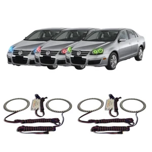 RGB Multi Color CHS Headlight Halo kit for Volkswagen Jetta 05-10 - Picture 1 of 5