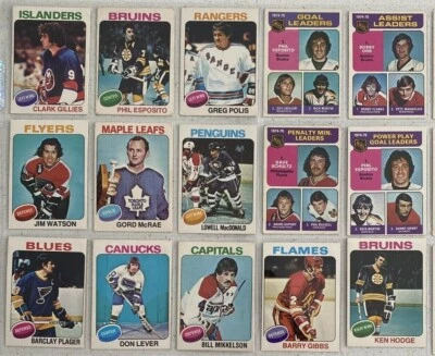 ( U SELECT CARDS ) 1975-76 O-pee-chee Singles 200-299**🔽 - Image 1 of 3