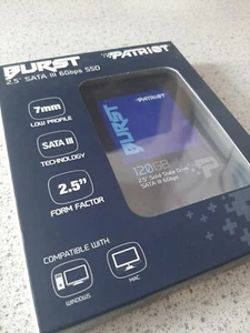 Patriot Burst 2.5" 120GB SATA III Solid State Drive - Picture 1 of 5