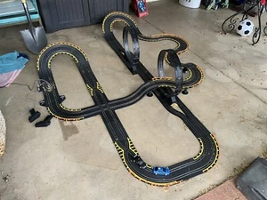 Fast Lane Racing Long Bridge Challenge RC Car Slot Cars Complete RARE Toys R Us - Picture 1 of 21