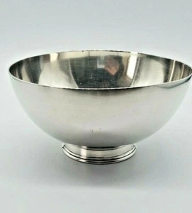 Sterling Silber Roosevelt Schale Reproduktion 1726 selten Vintage 245 Gramm - Bild 1 von 9