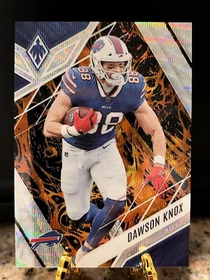 DAWSON KNOX 2022 PHOENIX FOOTBALL LAVA BUFFALO BILLS /175 No. 3 - Image 1 of 3
