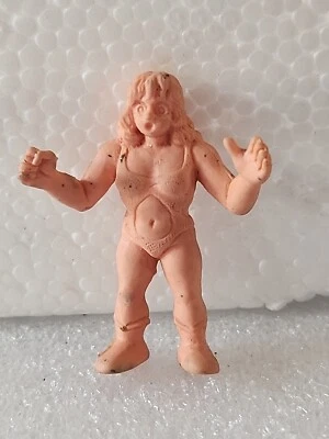 Vintage Japanese Kinnikuman MUSCLE Men Keshi Bibimba Flesh 2 Foto 1 de 2