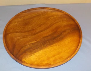 UN SET QUATTRO PIATTI MCM LEGNO TEAK 10" OTTIMI - Foto 1 di 3