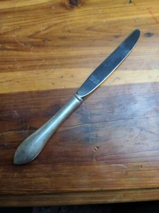 Pointed Antique Reed Barton Dominick Haff Sterling Regular Knife 8 7/8" - Picture 1 of 6