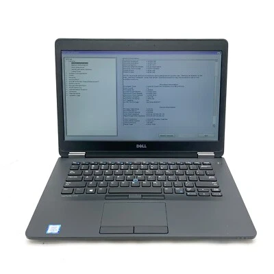 Dell Latitude E7470 14" FHD Intel Core i5-6300U 2.40GHz 16GB DDR4 No HDD, OS - Image 1 of 4