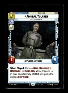 ADMIRAL YULAREN - FLEET COORDINATOR Jump to Lightspeed #47 JTL(NM+)(SWU) - Picture 1 of 1
