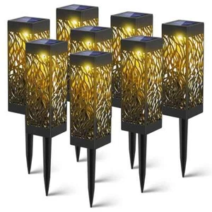 4-30er LED Solar Licht Sensor Solarlicht Beleuchtung Wegeleuchte Solarlampe Deko - Bild 1 von 27