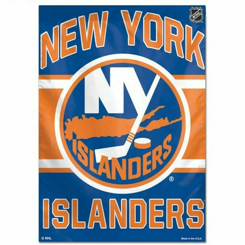 NEW YORK ISLANDERS LOGO 28"X40" FLAG/BANNER NEW & OFFICIALLY LICENSED Cover