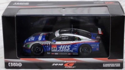 EBBRO 1/43 Nissan Skyline ADVAN KONDO GT-R GT500 2010 #24 Sepang Racing Model - Image 1 of 4