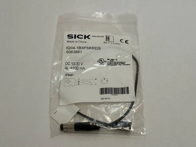 Sick IQ04-1B5PSKRDS Inductive Proximity Sensor IQ04-1B5PSKRDS - Image 1 of 4