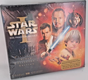 Star Wars 1 The Phantom Menace Widescreen VHS Video Collector's Edition Sealed - Picture 1 of 5