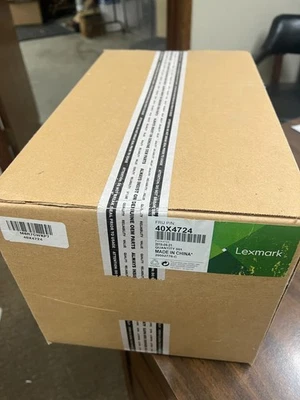 GENUINE LEXMARK 40X4724 T65X MAINTENANCE KIT FUSER T650 T652 T654 2018 NEW BOX - Image 1 of 2