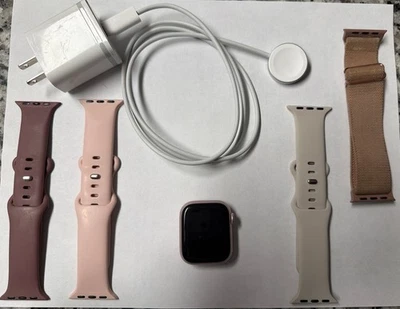 Apple Watch Series 9 Rosa Aluminio 41MM - Muy Buen Estado Usado  Foto 1 de 4