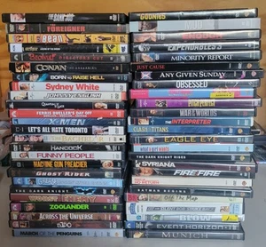 50 DVD Lot No Duplicates Action, Suspense Comedy & More DVDs FREE SHIPPING - Picture 1 of 3
