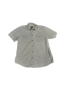 Camisa Northwest Territory Para Hombre Extra Grande Gris Manga Corta Bolsillos Abotonados - Imagen 1 de 6