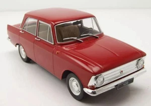Moskvitch 408 Rouge de 1966 au 1/24 de IXO WhiteBox WB124225 - Picture 1 of 3