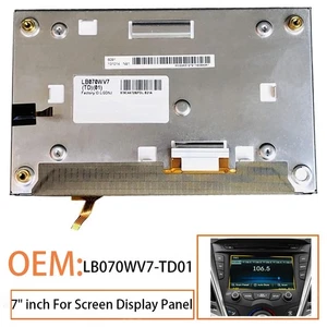 7 inch For LG LB070WV7-TD01 LB070WV7(TD)(01) LCD Screen Display Panel 800*480 - Bild 1 von 2