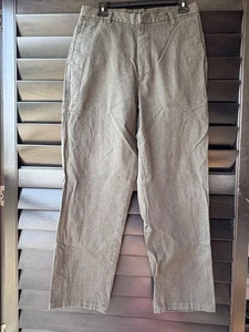 Banana Republic Vintage Men's Flat front Cotton Blend Pants Size 31 - Picture 1 of 8