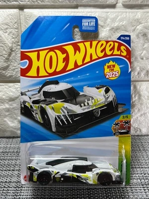 Hot Wheels Exotics 2/5 Peugeot 9X8 Hypercar 174/250 nuevo para 2025 blanco Foto 1 de 4