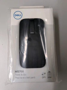 Dell MS700 MS700-BL-R-NA Wireless Bluetooth Mouse 4000 dpi New Sealed Black - Picture 1 of 5