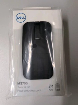 Dell MS700 MS700-BL-R-NA Wireless Bluetooth Mouse 4000 dpi New Sealed Black - Image 1 of 4