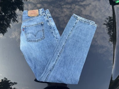 Jeans vintage Levis 501xx para hombre 30x34 azul lavado claro denim botón mosca años 90 vaquero Foto 1 de 4