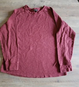 Banana Republic Men's Burgandy Long Sleeve Pullover Shirt XL - Picture 1 of 4