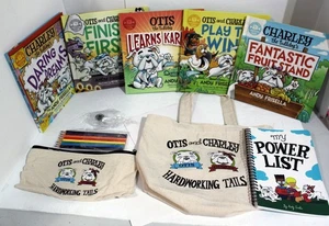 5 Otis & Charley-The Bulldogs-BOOK Bundle-Andy Frisella + Power List/Pencil Set - Foto 1 di 8
