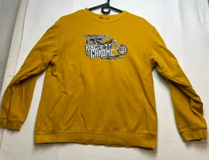 Joe Boxer King of Chrome Harley sweater youth boys large 14 / 16 long sleeve - Picture 1 of 11
