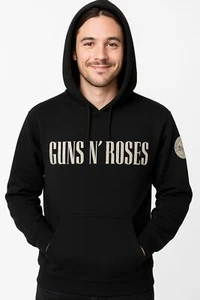 Guns and Roses - Logo & Bullet Circle Kapuzenpullover  - Official Merch - Imagen 1 de 6