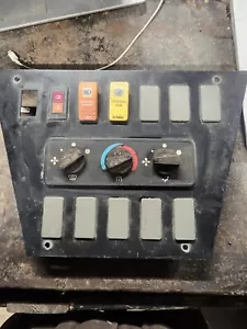 2004 Thomas Built School Bus FS65 Driver Heat Control Panel & Switches - Picture 1 of 2