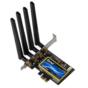 BCM94360 Desktop PCIe Wireless Adapter PC Hackintosh Dual Band WiFi Bluetooth - Picture 1 of 10