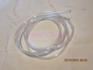 10' Length 1/4" ID X 3/8" OD Super Flexible Clear Soft Vinyl Fuel Line - Picture 1 of 12