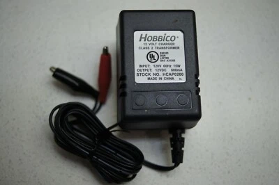 Hobbico 12 Volt Charger Stock NO. HCAP0200 NEW IN BOX - Image 1 of 3