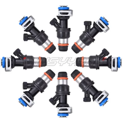 Inyector de combustible 8 piezas nuevo actualizado para Cadillac Escalade ESV EXT 2002-2006 6,0 L Foto 1 de 4