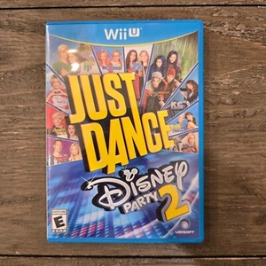 Wii U Just Dance Disney Party 2 With Case Excellent Disc 2015 W Manual Insert - Picture 1 of 8